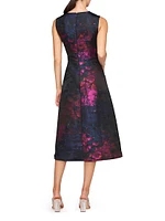 Beckett Monet Jacquard Midi-Dress