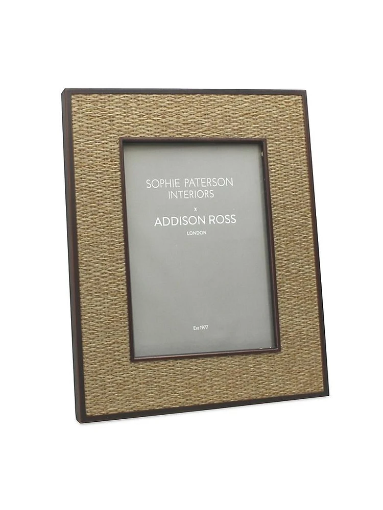 Faux Rattan Frame