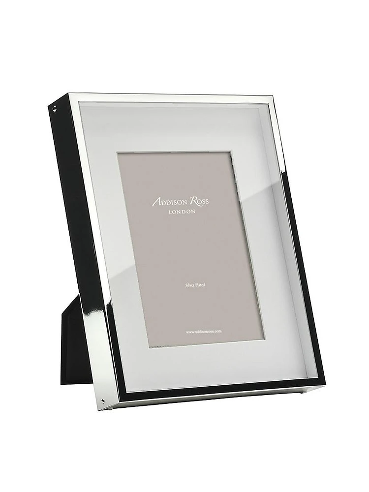 Silverplate Shadow Box Frame