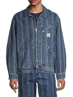 Roy Roger's x Dave's New York Denim Jacquard Short Work Jacket