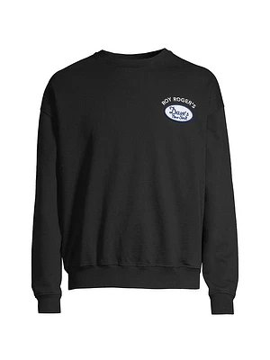 Roy Roger's x Dave's New York Crewneck Cotton Sweatshirt