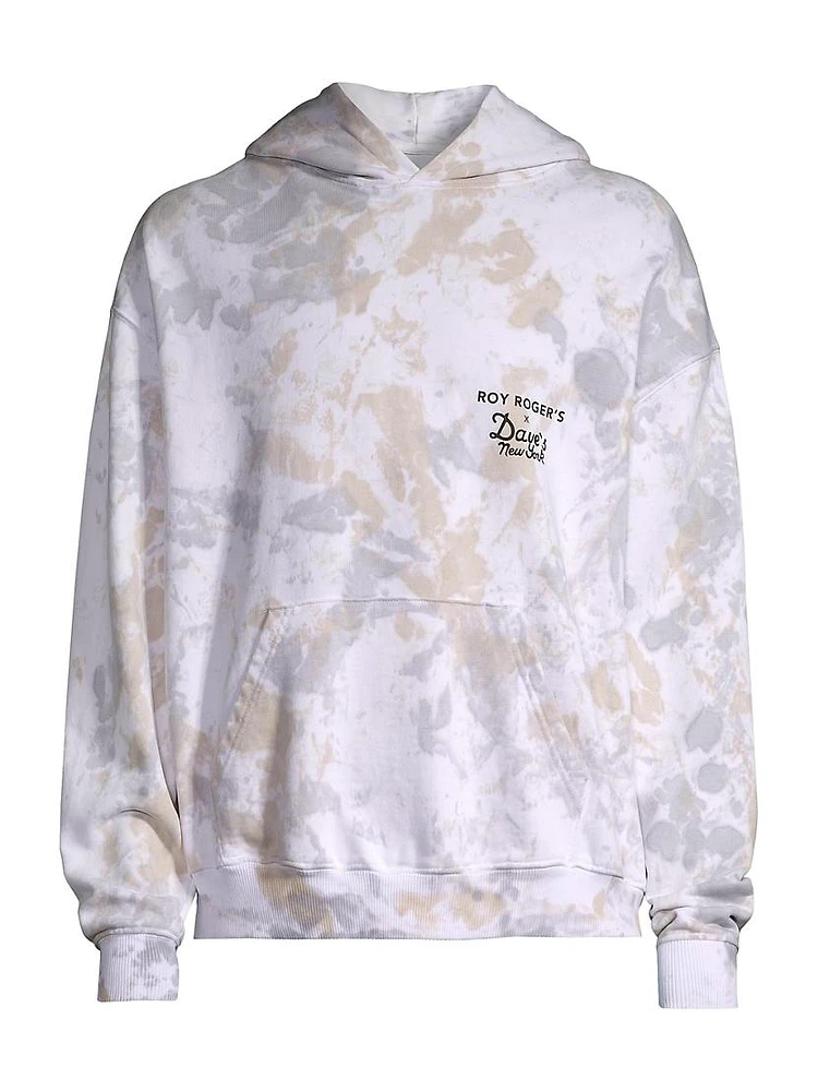 Roy Roger's x Dave's New York Tie-Dye Cotton Hoodie