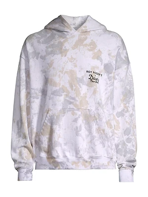 Roy Roger's x Dave's New York Tie-Dye Cotton Hoodie