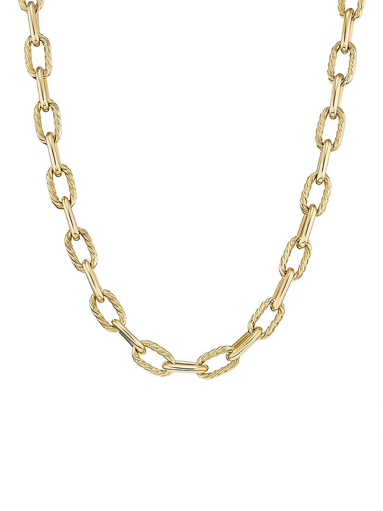 DY Madison Chain Necklace 18K Yellow Gold