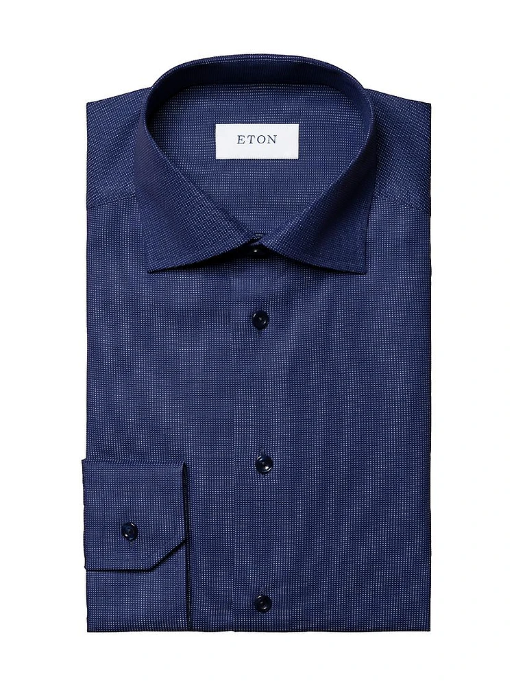 Contemporary Fit Pin-Dot Shirt