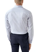 Slim-Fit Micro Check Shirt