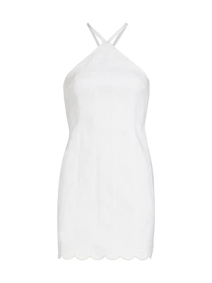 Hadley Halter Minidress