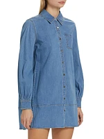 Adette Denim Shirtdress