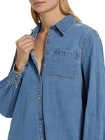 Adette Denim Shirtdress