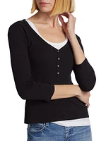 Rowena Cotton Henley