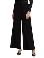 Brie Linen Wide-Leg Pants