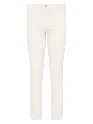 Ginny Stretch High-Rise Straight-Leg Jeans
