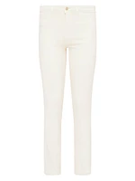 Ginny Stretch High-Rise Straight-Leg Jeans