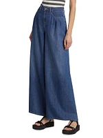 Lanae High-Rise Super Wide-Leg Jeans