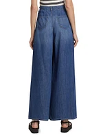 Lanae High-Rise Super Wide-Leg Jeans