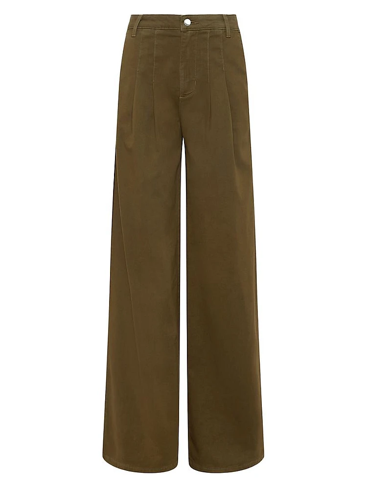 Jayce Pleated Wide-Leg Pants