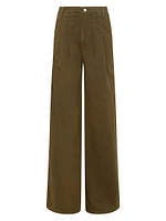 Jayce Pleated Wide-Leg Pants