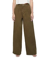 Jayce Pleated Wide-Leg Pants