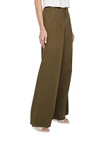 Jayce Pleated Wide-Leg Pants