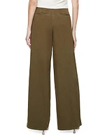 Jayce Pleated Wide-Leg Pants