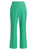 Romina Cotton-Blend Boot-Cut Pants