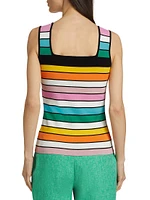 Mylah Striped Knit Tank