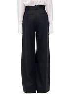 Pleated Linen Trousers