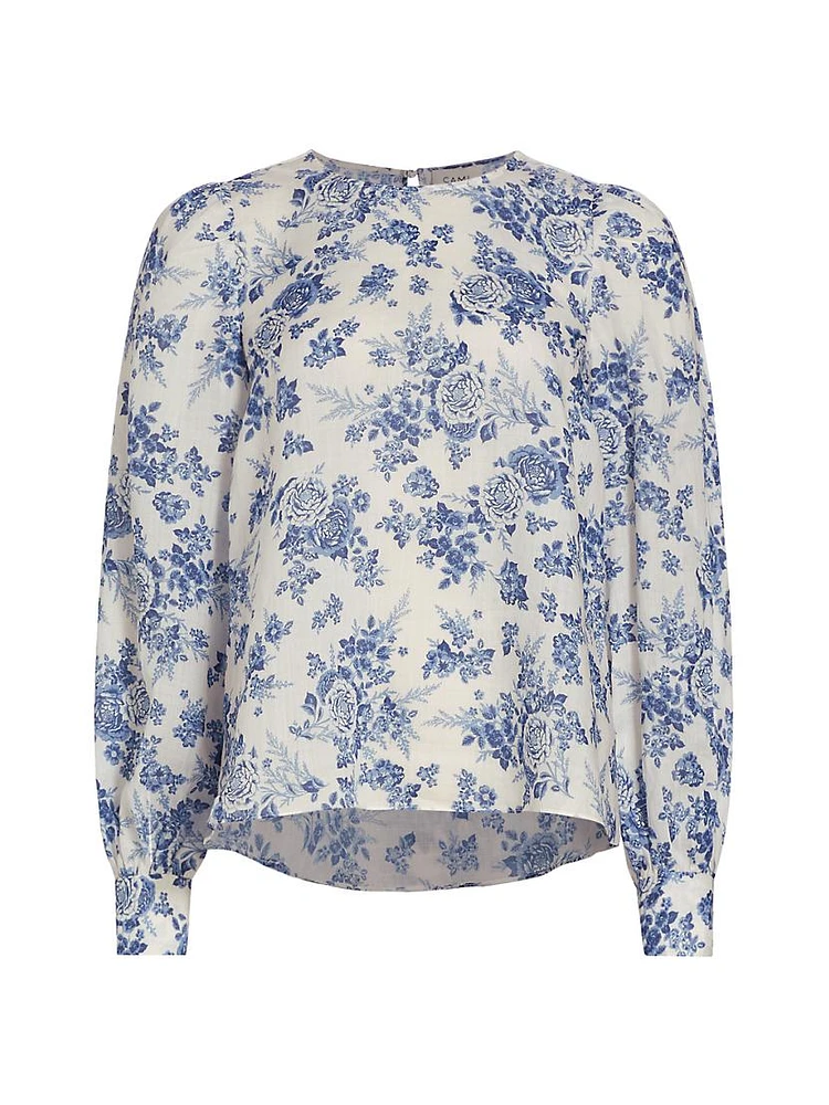 Vivi Boxy Floral Blouse