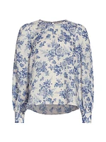 Vivi Boxy Floral Blouse