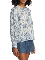 Vivi Boxy Floral Blouse