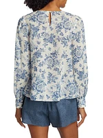 Vivi Boxy Floral Blouse