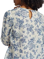 Vivi Boxy Floral Blouse