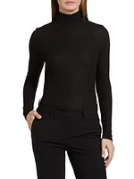 Rib-Knit Turtleneck