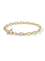 Madison Toggle Chain Necklace in 18K Yellow Gold