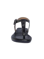 Tucson Leather T-Strap Sandals