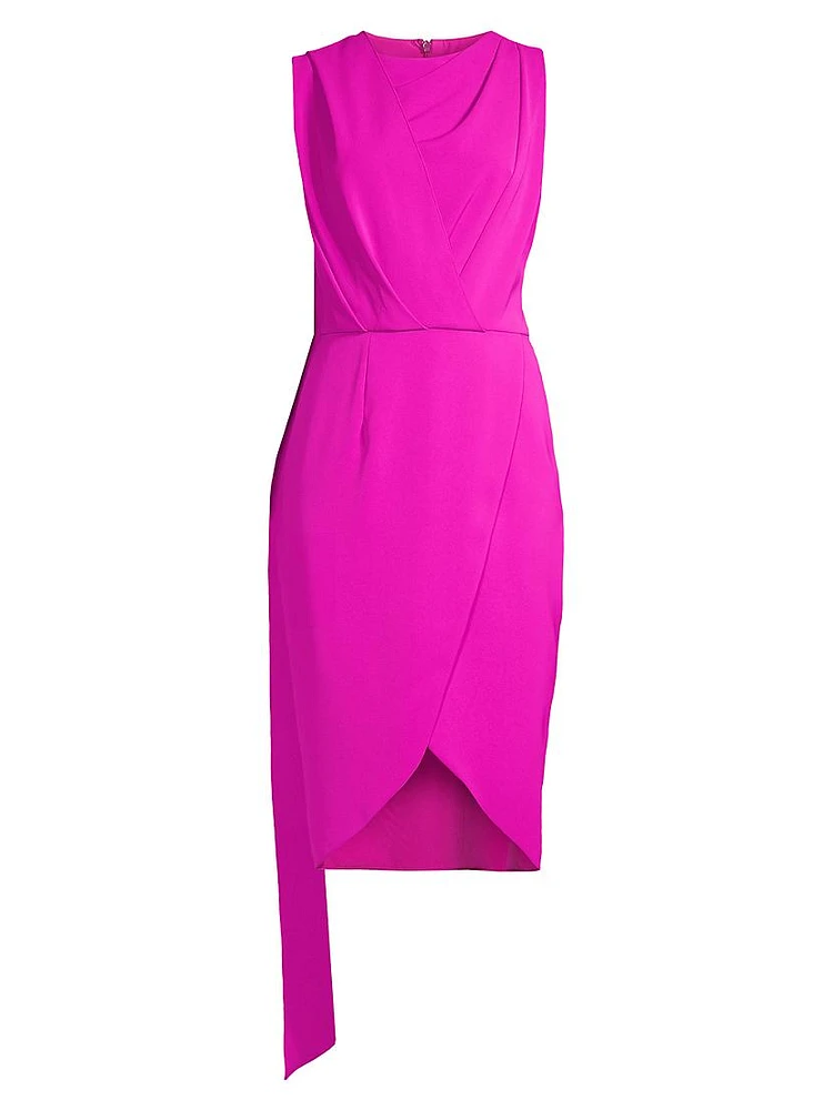 BH Janella Asymmetric Sheath Dress