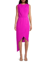 BH Janella Asymmetric Sheath Dress