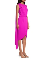 BH Janella Asymmetric Sheath Dress