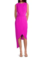 BH Janella Asymmetric Sheath Dress