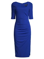 Salvana Draped Sheath Dress