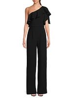 Eve Vitani One-Shoulder Jumpsuit