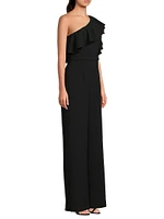 Eve Vitani One-Shoulder Jumpsuit