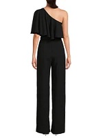 Eve Vitani One-Shoulder Jumpsuit