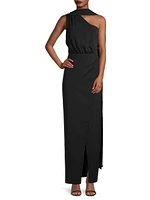 Eve Fantasia Draped Scarf Gown