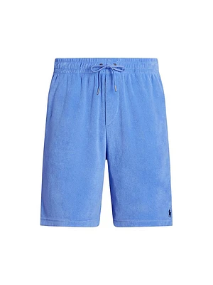 Cotton-Blend Terry Shorts