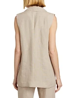 Palk Linen Vest Top