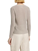 Pioppo Crewneck Shimmer Sweater