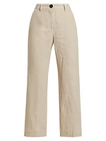 Muschio Linen Crop Pants