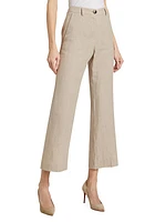 Muschio Linen Crop Pants