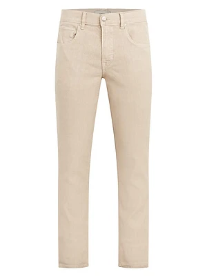 Blake Stretch Linen-Blend Jeans